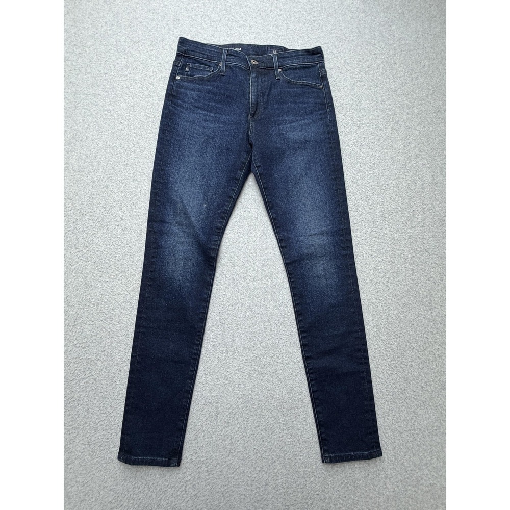 AG Adriano Goldschmied Farrah Skinny Ankle Jeans Womens 26R‎ Dark Wash